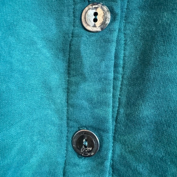 Dagoli handmade XXL button down sweater, green - Picture 3 of 6